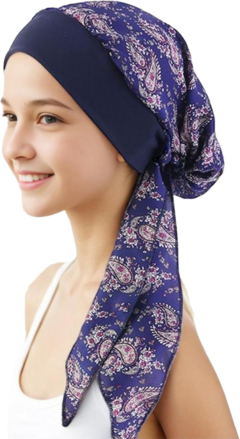 Belleshow Chemo Headwear Turbans for Women, Cancer Head Scarf, Headwear Coverings Caps, Head Wraps for Cancer Patients - Image 1